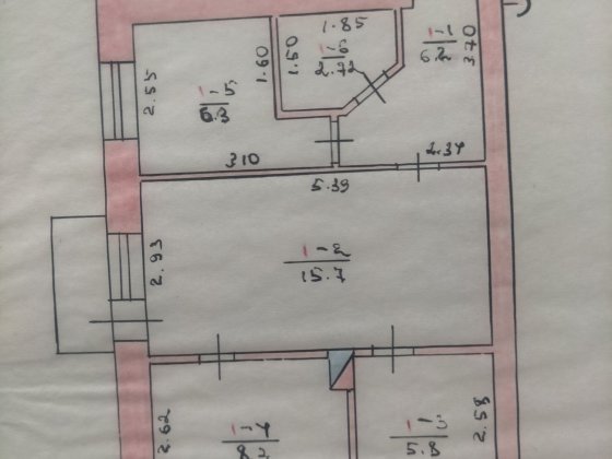 Продам  3 кім квартиру м. Хрестинівка Христинівка