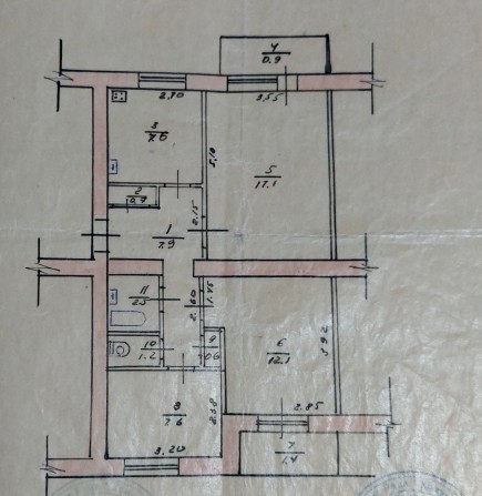 Продаж квартири  в с.Ладан за адресою вулиця.Миру 95А кв 71 - фото 1