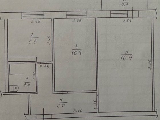 Продам 2-кімнатну квартиру в м. Покров Покров