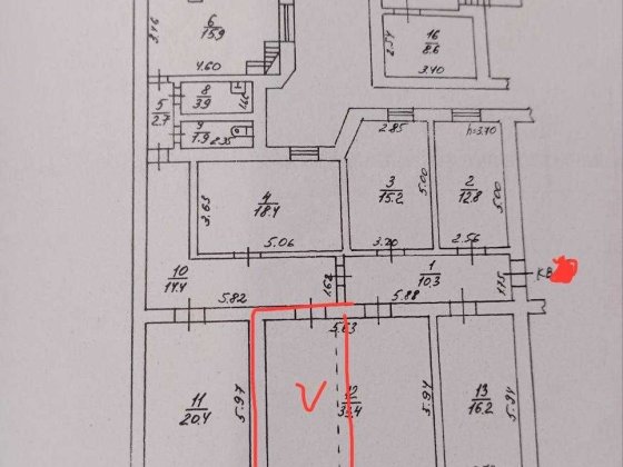 Предлагается к продажи комната в коммуне! Одеса