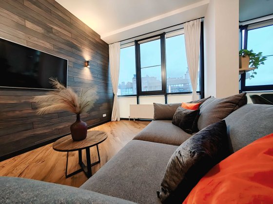 Дворівнева 3-кімнатна квартира з ремонтом та терасою, Буча Гранд Бурже Буча