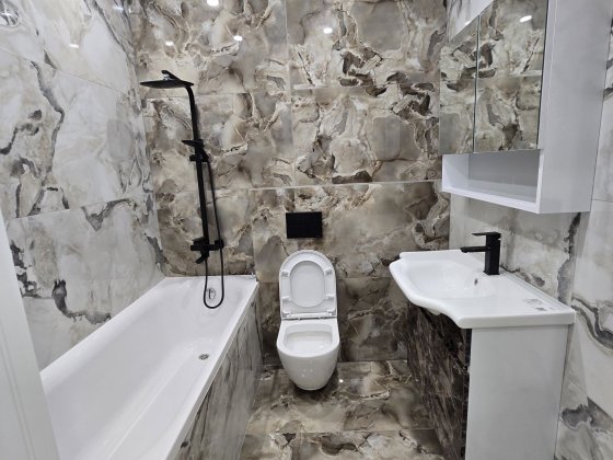 1к квартира з ремонтом.ЖК АГАМ. Вишневе