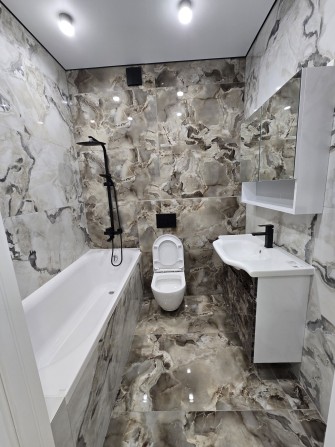 1к квартира з ремонтом.ЖК АГАМ. - фото 1