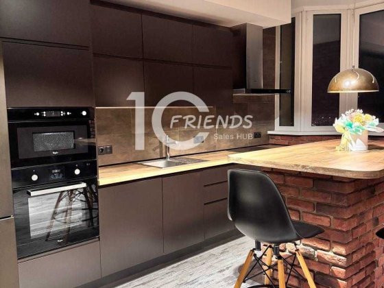 Видова 1к квартира з дизайнерським ремонтом ЖК Лісовий квартал Бровары