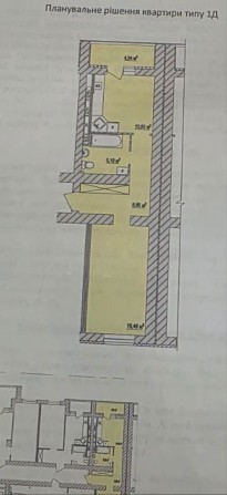 Мін оформ Однокімнатна квартира ЖК Сади Вишневі ЖК Софія поруч - фото 1