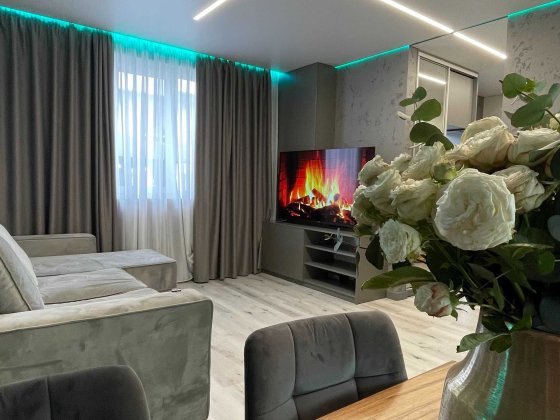 продаж 2 кім квартира євроремонт,генератор,газ опалення та плита Бориспіль