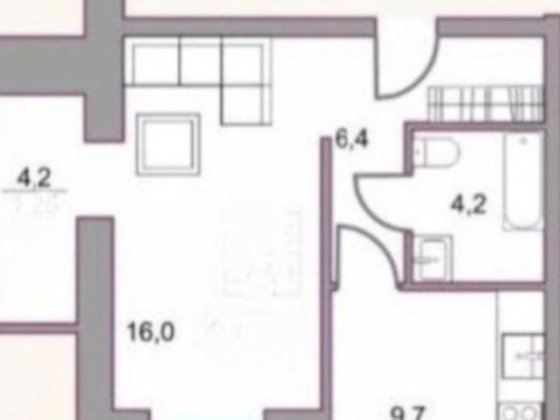 Продаж 1 кімнатної,38000 у.о Бориспіль