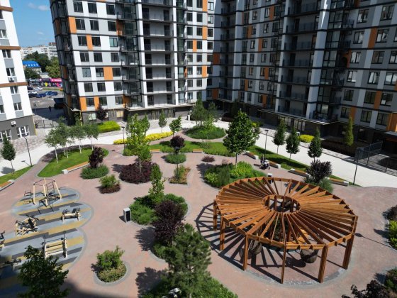 Готова квартира в ЖК Атмосфера за 28800 Вишневое