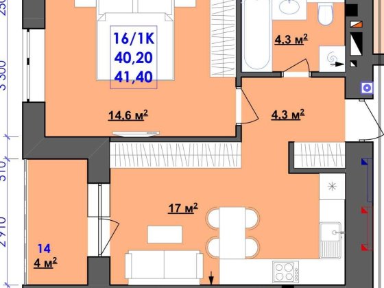 Терміновий продаж 1-кім квартири! Гарна локація Ивано-Франковск