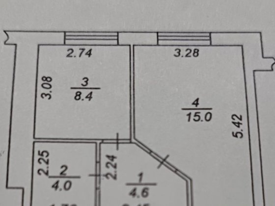 Продається автономна 1к квартира ЖК Піонерский квартал Вишневое