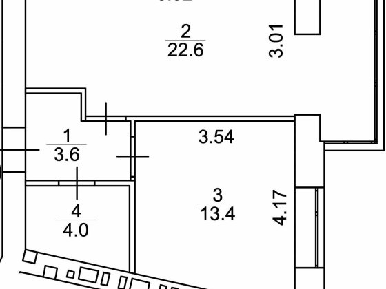 Готова 1к квартира в ЖК Атмосфера за 58700 у.е. ЄОСЕЛЯ Вишневое