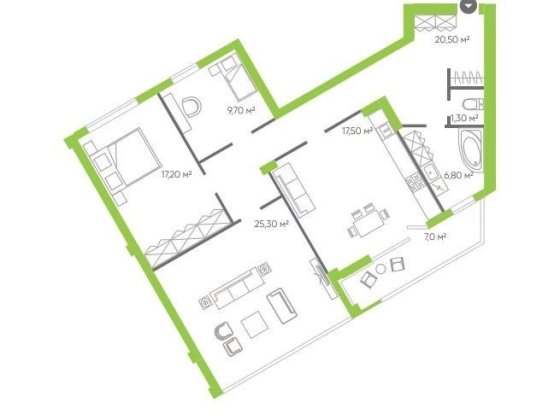 Квартира «Казкова Оселя» Луцьк