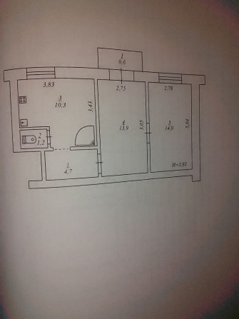 Квартира на Соцмісті - фото 1