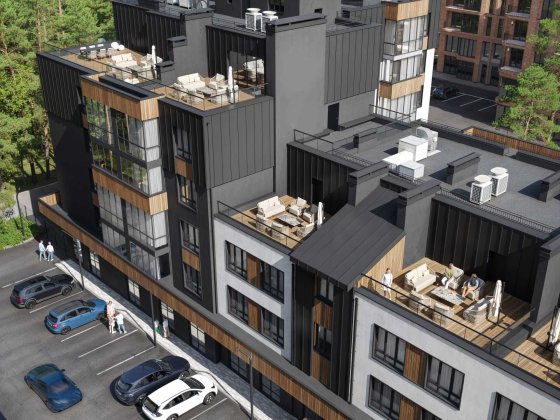 2к квартира з терасою! Ірпінь, Центральний Парк. Паркінг підземний Ірпінь