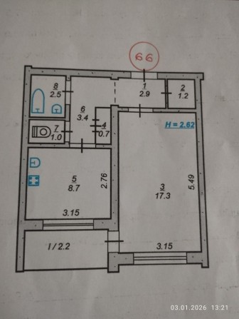 Продаж 1 кімн. квартиру по П.Глазового (Балакіна) - фото 1