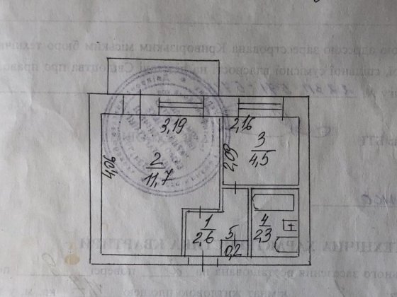 Однокімнатна квартира, продаж від власника Кривой Рог