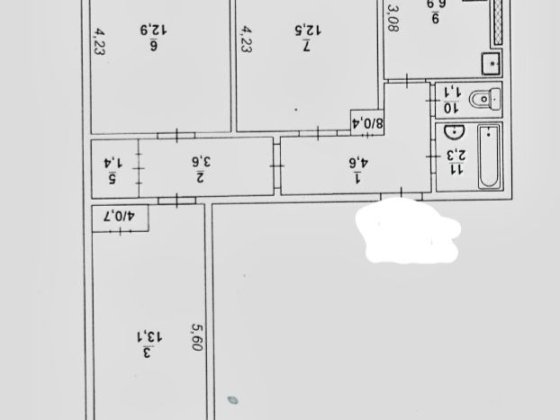 3 кімн. з автономним опаленням Ярослава Мудрого Кривой Рог