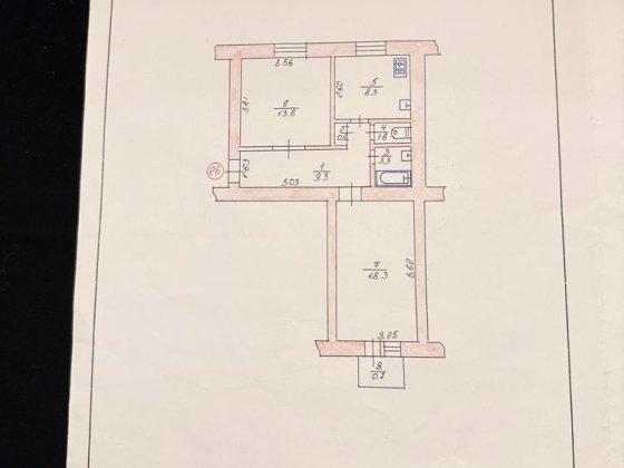 2-кімнатна квартира центр міста 2 поверх, сталінка біля ЦУМу Луцк