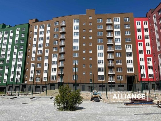 Здана 1км квартира з чорновим ремонтом + котел .  ЖК Гетьманський Ивано-Франковск