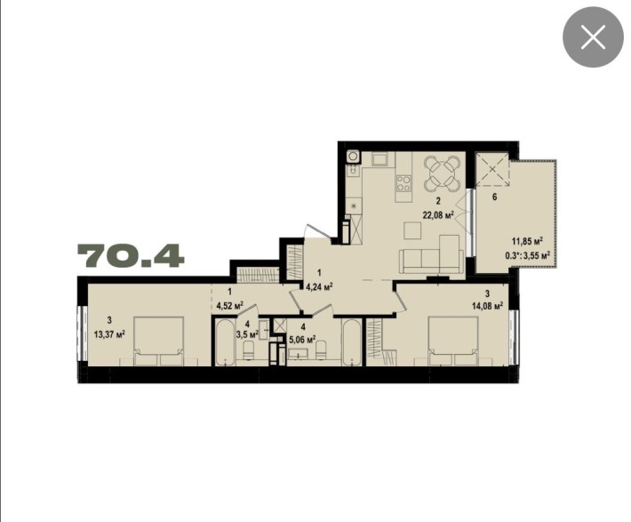 Продаж 2к. Квартири ЖК Ютландія - фото 1