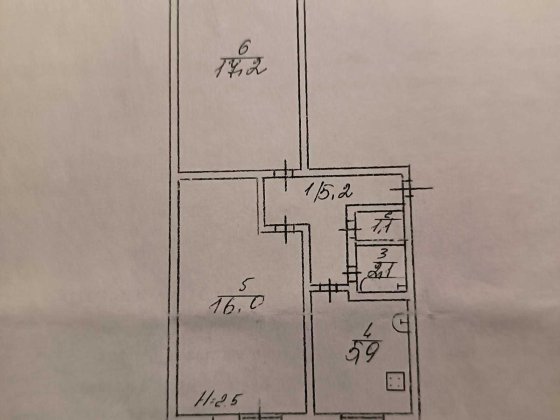 Двух комнатная квартира на 129-м квартале Кривий Ріг
