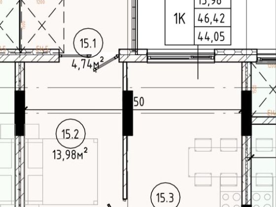 1-кім. квартира під інвестицію біля ТРЦ Veles Mall Ивано-Франковск