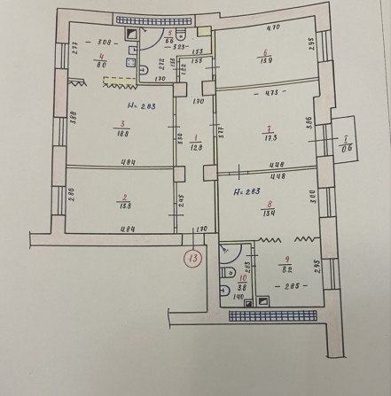 Продам 5к. квартиру Героїв АТО біля Сільпо - фото 1