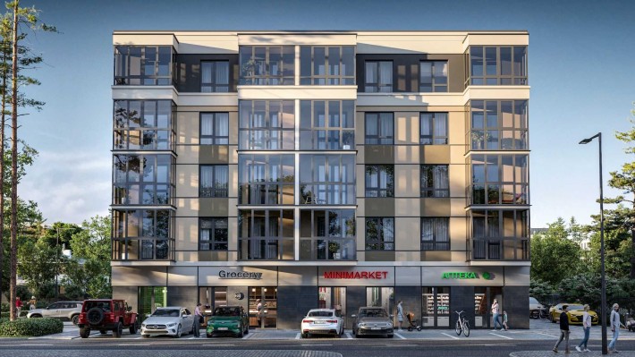 Двокімнатна з виглядом на центральний парк - фото 1