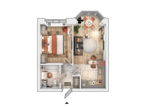 Євро 2-кім в ЖК Мюнхаузен 2. Перший внесок від 12 тис.дол. Ірпінь