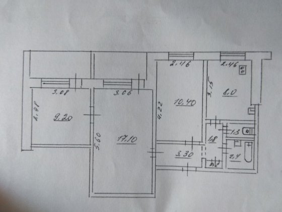 Продам 3-х комнатную квартиру Кривой Рог