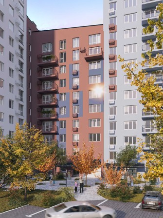 Однокімнатна квартира з балконом - фото 1