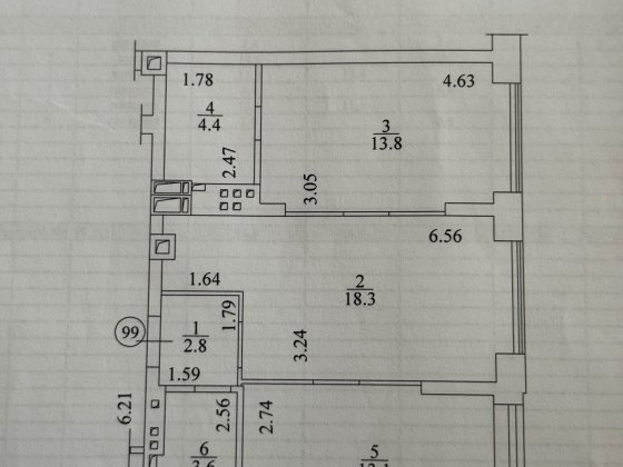 Двокімнатна видова квартира Ірпінь