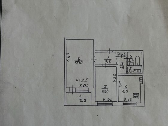 Продам 2 кімн. Квартира Десантна 8! Кривой Рог