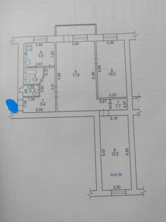 Продаж 3-к квартири/р-н.Океана/2-й поверх/ - фото 1