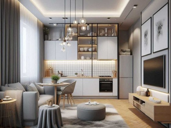 Квартира в доме новой постройки в центре Соцгорода, Grey House Кривой Рог