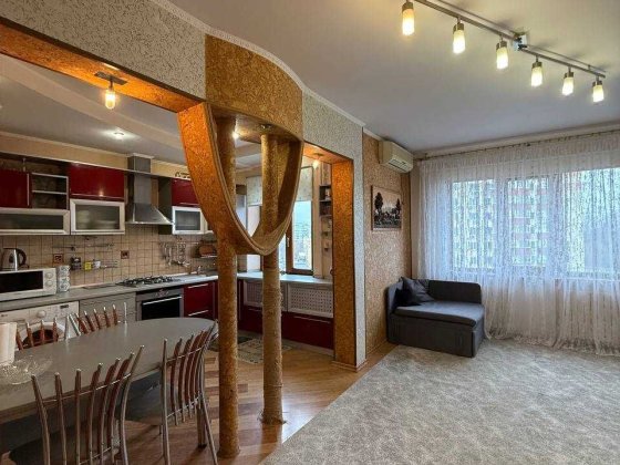 Велика 4к Левада кухня-студія 5/9 (Теплолічильник) Полтава