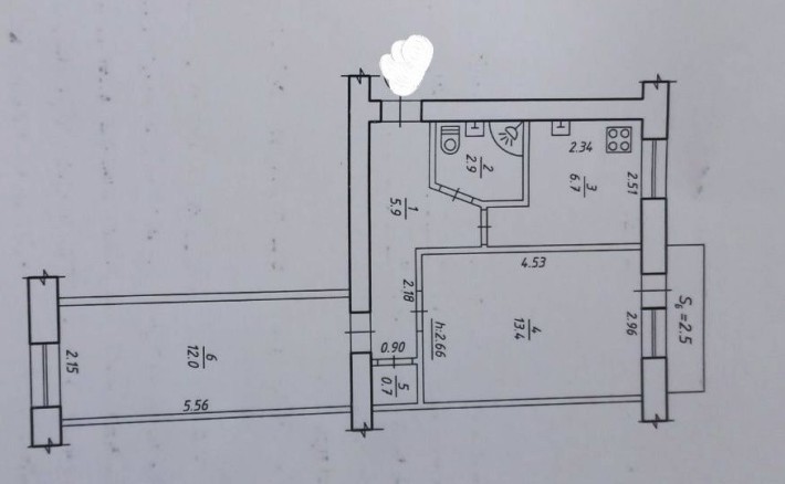 2 к кв на Харківській - фото 1