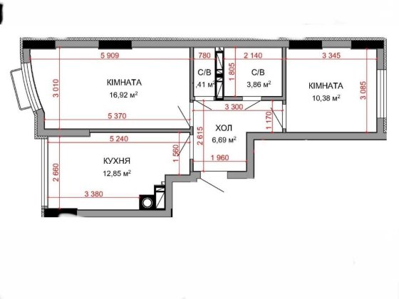 Двушка в центрі міста. Максимальне наповнення! Ірпінь