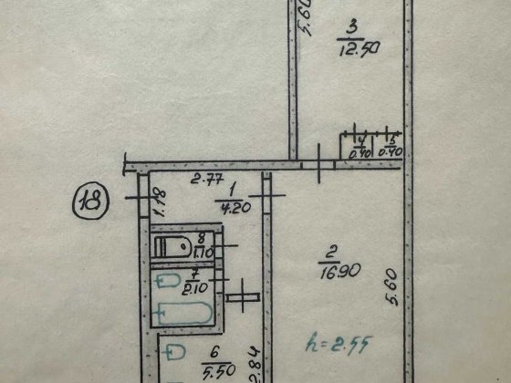 Продам 2х кімнатну квартиру на Восході (Степана Тільги 32) Кривой Рог