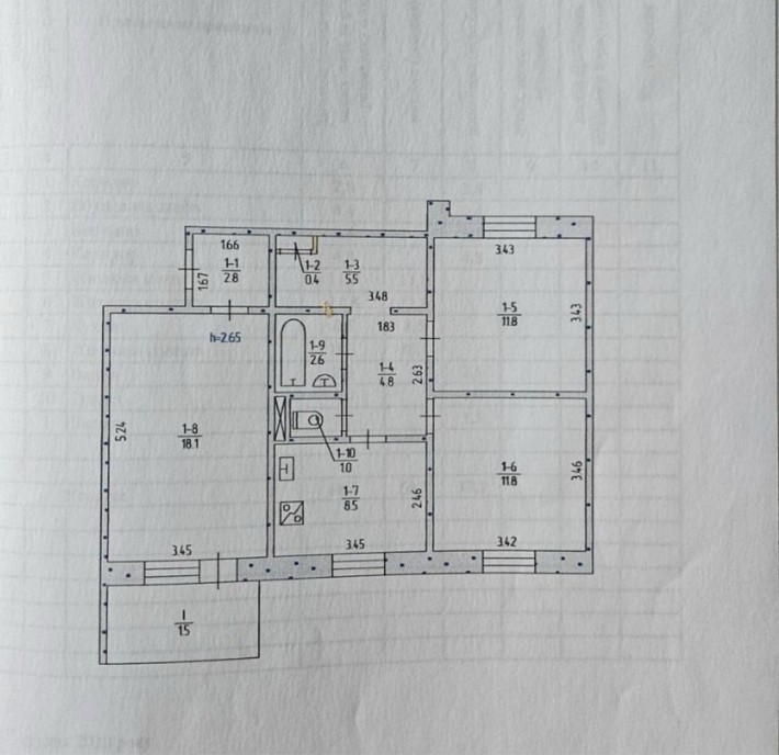 Продаж 3к кв на 129 кварталі - фото 1