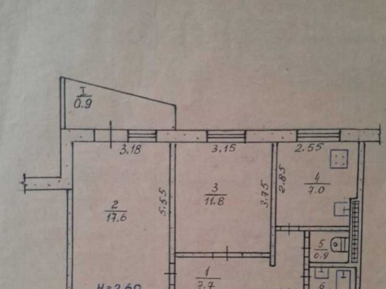 Продаю 2х кімнатну квартиру . 1 Східний Кривой Рог