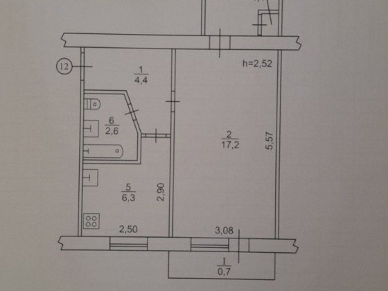 2х комн. кв. 3/4, ул. Д. Маккейна. Кривий Ріг
