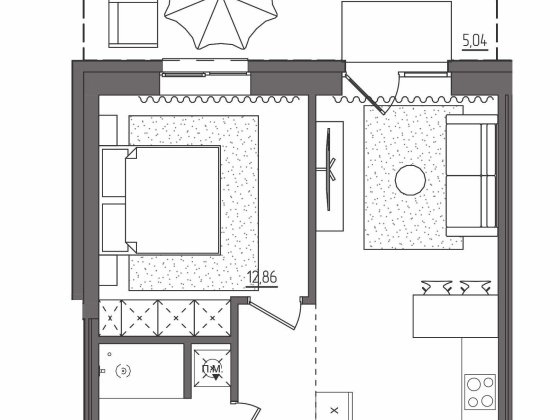 Продаж 1-кімнатної квартири від забудовника з патіо. Без комісії! Ровно