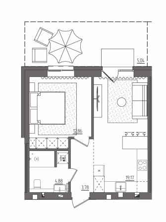 Продаж 1-кімнатної квартири від забудовника з патіо. Без комісії! - фото 1