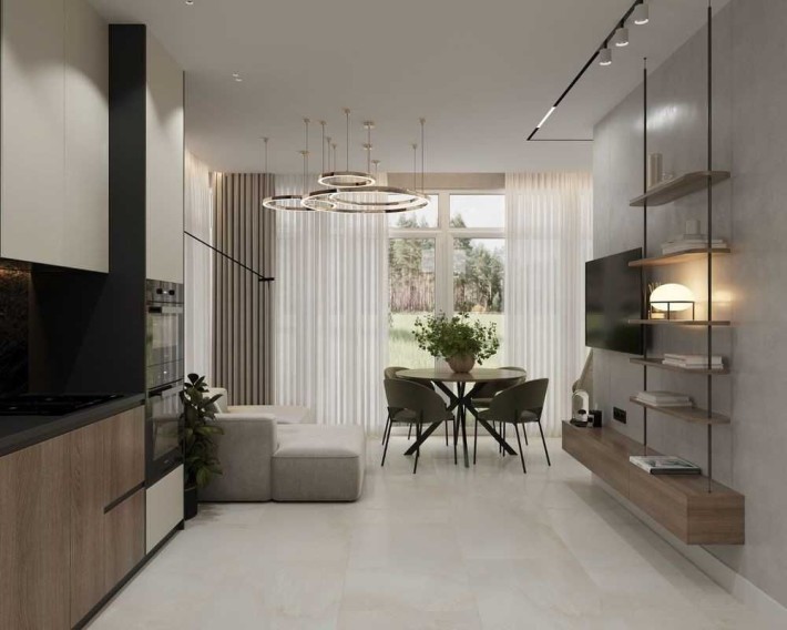 √ Продаж 1 кімнатної квартири з ЧОРНОВИМИ РОБОТАМИ - фото 1