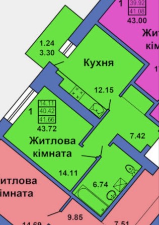 1-ка, Половки, зупинка Бібліотека Зданий Будинок - фото 1