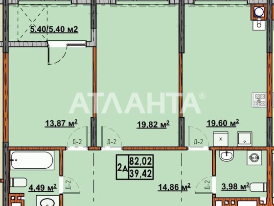 2 кім новобудова  Проспект Незалежності Черновцы