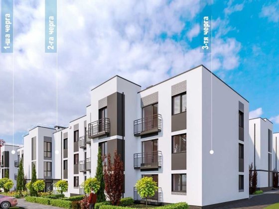 Продаж 2-к квартири в новобудові, індивідуальне газове опалення Рівне