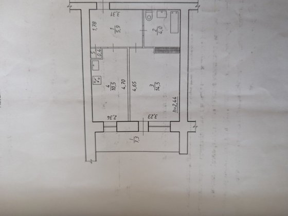 Однокомнатная квартира Суми