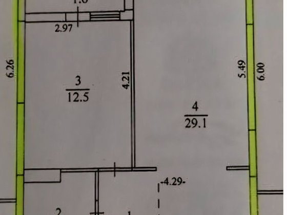 Продаж 2к квартири, 55,6 кв.м, вул.Смакули Тернопіль